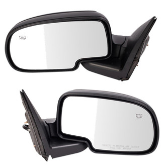 TRQ® - Driver and Passenger Side Power View Mirrors (Heated)
