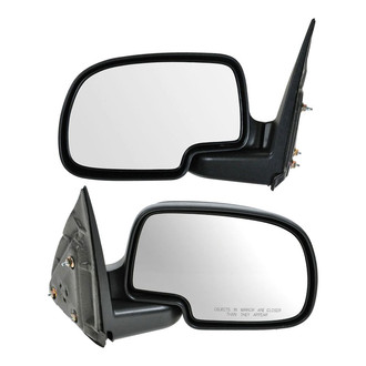TRQ® - Driver and Passenger Side Manual View Mirrors
