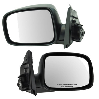 TRQ® - Driver and Passenger Side Power View Mirror Set (Non-Heated, Foldaway)