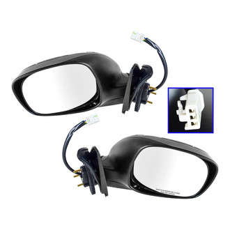 TRQ® - Driver and Passenger Side Power View Mirrors