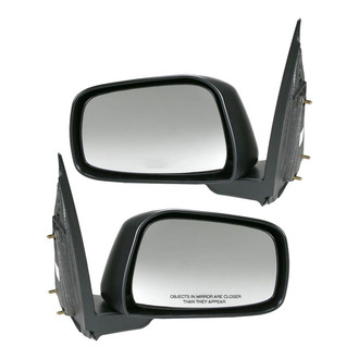 TRQ® - Driver and Passenger Side Manual View Mirrors