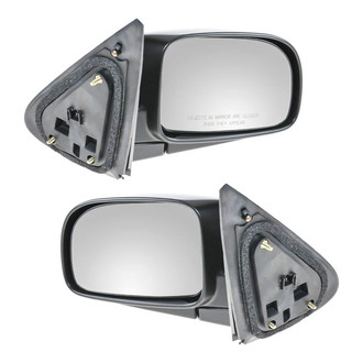 TRQ® - Driver and Passenger Side Power View Mirror Set (Heated, Foldaway)