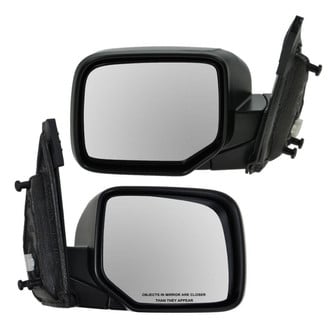 TRQ® MRA09271 - Driver and Passenger Side Power View Mirror Set (Heated, Foldaway)