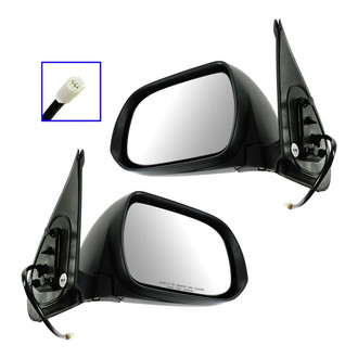 TRQ® - Driver and Passenger Side Power View Mirrors