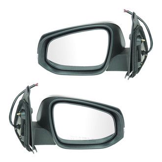 TRQ® - Driver and Passenger Side Power View Mirrors (Heated)