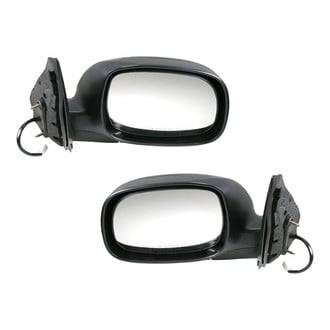 TRQ® - Driver and Passenger Side Power View Mirrors (Foldaway)