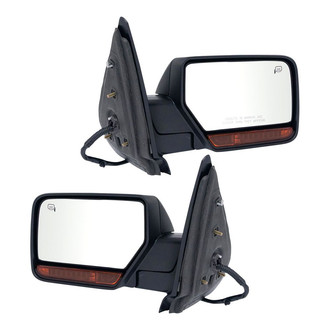 TRQ® - Driver and Passenger Side Power View Mirrors (Heated)