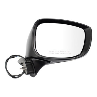 TRQ® - Passenger Side Power View Mirror (Non-Heated, Foldaway)