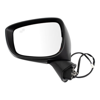 TRQ® - Driver Side Power View Mirror (Non-Heated, Foldaway)