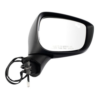 TRQ® - Passenger Side Power View Mirror (Non-Heated, Foldaway)