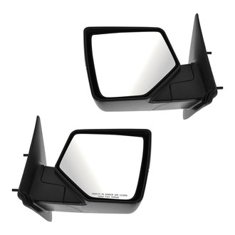 TRQ® - Driver and Passenger Side Manual View Mirrors