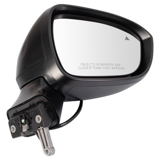 TRQ® - Passenger Side View Mirror (Heated, Foldaway)