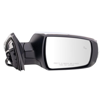 TRQ® - Passenger Side Power View Mirror (Heated, Foldaway)