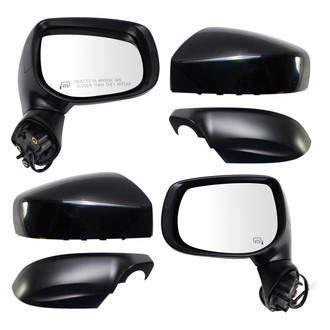 TRQ® - Driver and Passenger Side Power View Mirror Set (Heated)