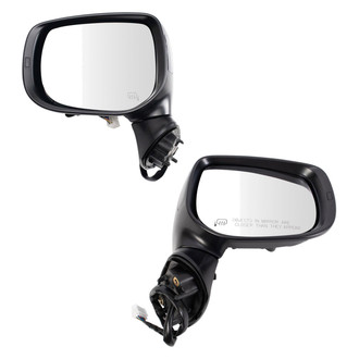 TRQ® - Driver and Passenger Side Power View Mirror Set (Heated)