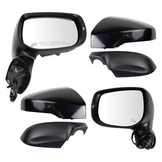 TRQ® - Driver and Passenger Side Power View Mirror Set (Heated)