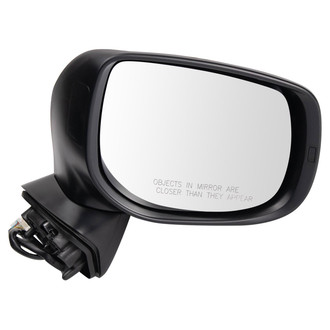 TRQ® - Passenger Side Power View Mirror (Non-Heated, Foldaway)