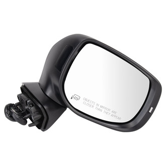TRQ® - Passenger Side Power View Mirror (Heated, Foldaway)