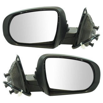 TRQ® - Driver and Passenger Side Power View Mirror Set (Heated, Foldaway)