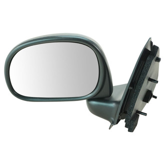 TRQ® - Driver Side Manual View Mirror (Non-Heated, Foldaway)