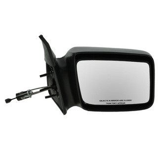 TRQ® - Passenger Side Manual Remote View Mirror (Non-Heated)