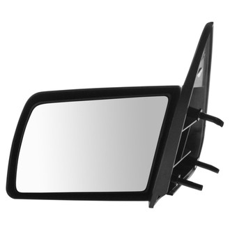 TRQ® - Driver Side Manual View Mirror (Non-Heated, Non-Foldaway)