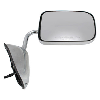 TRQ® - Passenger Side Power View Mirror (Non-Heated, Foldaway)