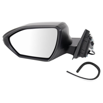 TRQ® - Driver Side Power View Mirror (Non-Heated, Foldaway)