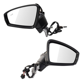 TRQ® - Power Side View Mirror Set (Heated, Foldaway)
