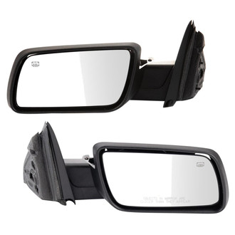 TRQ® - Driver and Passenger Side View Mirror Set