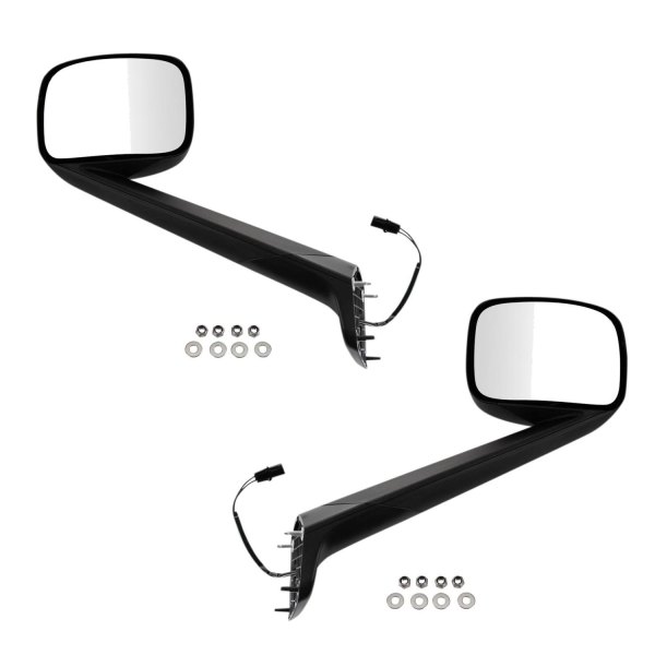 TRQ® - Driver and Passenger Side View Mirror Set