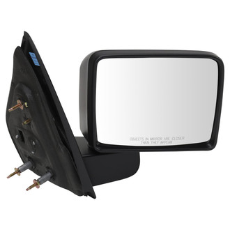 TRQ® - Passenger Side Manual View Mirror (Non-Heated, Foldaway)