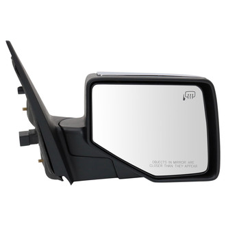 TRQ® - Passenger Side Power View Mirror (Heated, Foldaway)