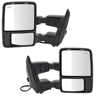 TRQ® - Driver and Passenger Side Power View Mirror Set (Heated)