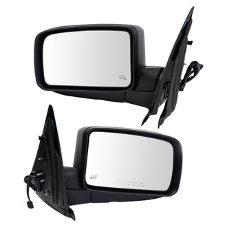 TRQ® - Driver and Passenger Side View Mirror Set