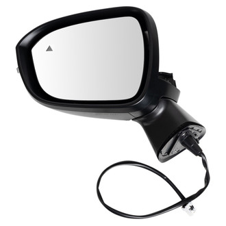 TRQ® - Driver Side Power View Mirror (Non-Heated, Foldaway)