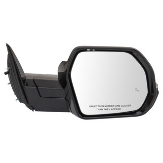 TRQ® - Passenger Side Power View Mirror (Heated, Foldaway)
