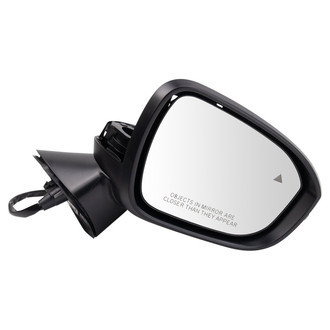TRQ® - Passenger Side View Mirror (Heated, Foldaway)