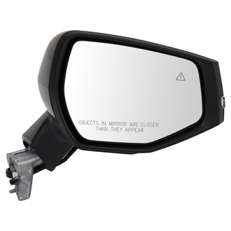 TRQ® - Passenger Side Power View Mirror (Heated, Foldaway)
