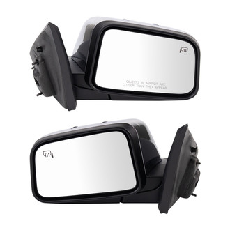 TRQ® - Driver and Passenger Side Power View Mirror Set (Heated, Foldaway)