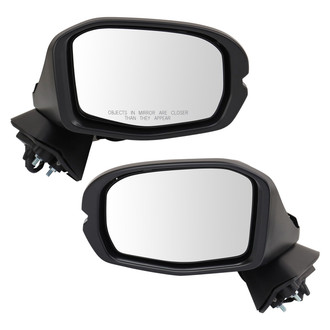 TRQ® - Driver and Passenger Side Power View Mirror Set (Non-Heated, Foldaway)