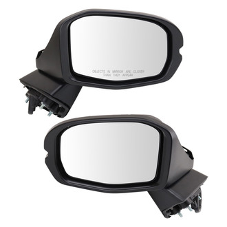 TRQ® - Driver and Passenger Side Power View Mirror Set (Heated, Foldaway)