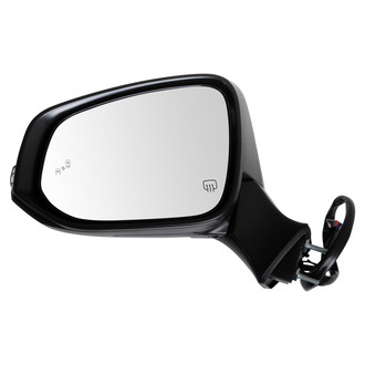 TRQ® - Driver Side Power View Mirror (Heated, Foldaway)