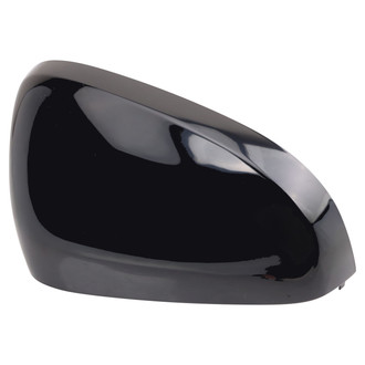 TRQ® - Smooth Black Passenger Side Mirror Cover