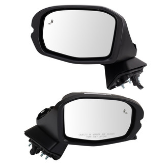 TRQ® - Driver and Passenger Side Power View Mirror Set (Foldaway)