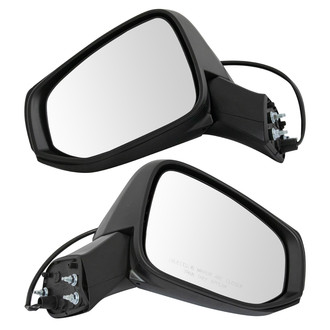 TRQ® - Driver and Passenger Side Power View Mirror Set (Non-Heated)