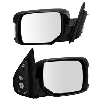 TRQ® MRA23949 - Driver and Passenger Side Power View Mirror Set (Non-Heated, Foldaway)