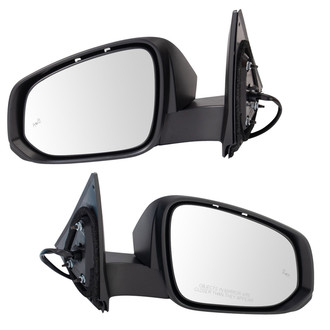 TRQ® - Driver and Passenger Side View Mirror Set