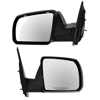TRQ® - Driver and Passenger Side Power View Mirror Set (Non-Heated, Foldaway)
