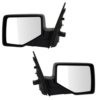 TRQ® - Driver and Passenger Side Power View Mirror Set (Non-Heated, Foldaway)